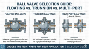 Knowledge Center 2 Ultimate Guide to Ball Valve Selection: Floating vs. Trunnion vs. Multi-Port Designs